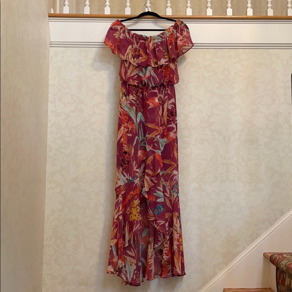 American Eagle Tropical Maxi Dress